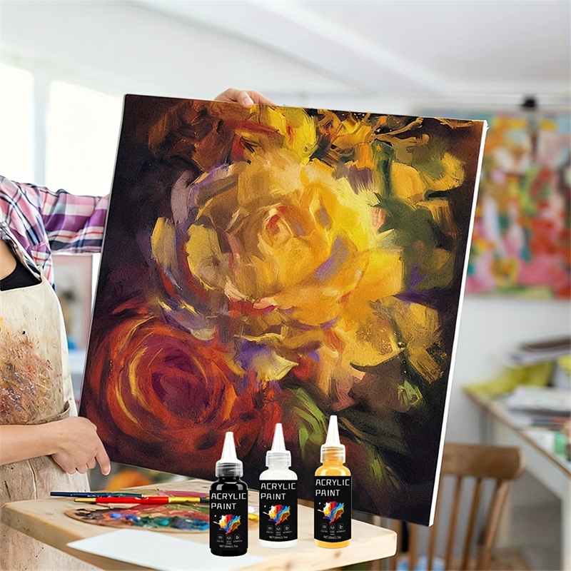 Acrylic Paint Set 6 Colors 50m – обзор и цена Resin Pigment Set