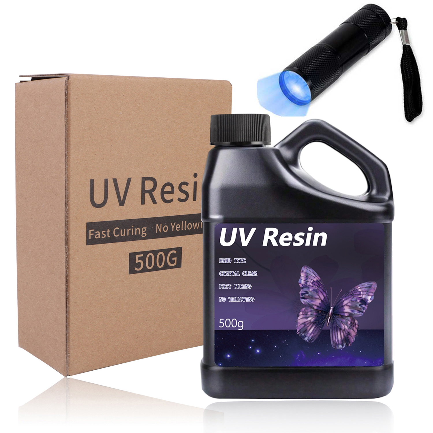 UV Resin-Bulk Upgraded Crystal – обзор и цена Epoxy Uv Resin Kit