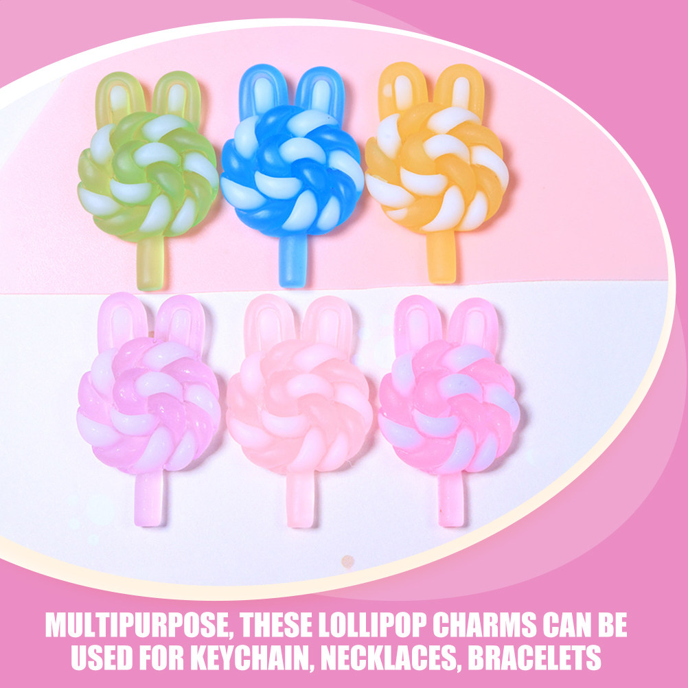 24Pcs Cute Cartoon Lollipop Ch – обзор и цена Resin Crafts