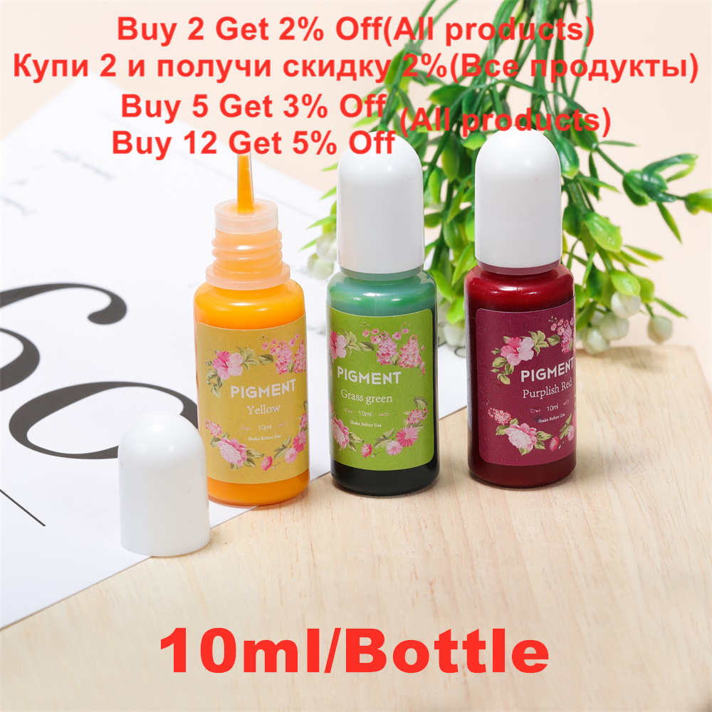 26 Colors 10ml Epoxy Resin Pig – обзор и цена Epoxy Uv Resin Kit