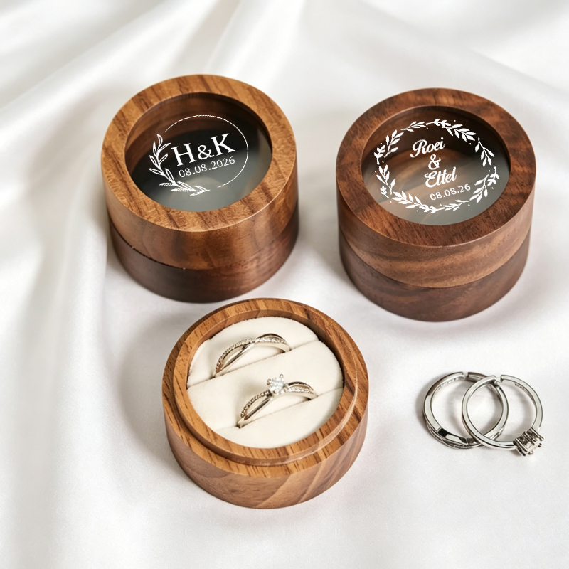 Personalized Wedding Ring Box  – обзор и цена Wood Ring Blank