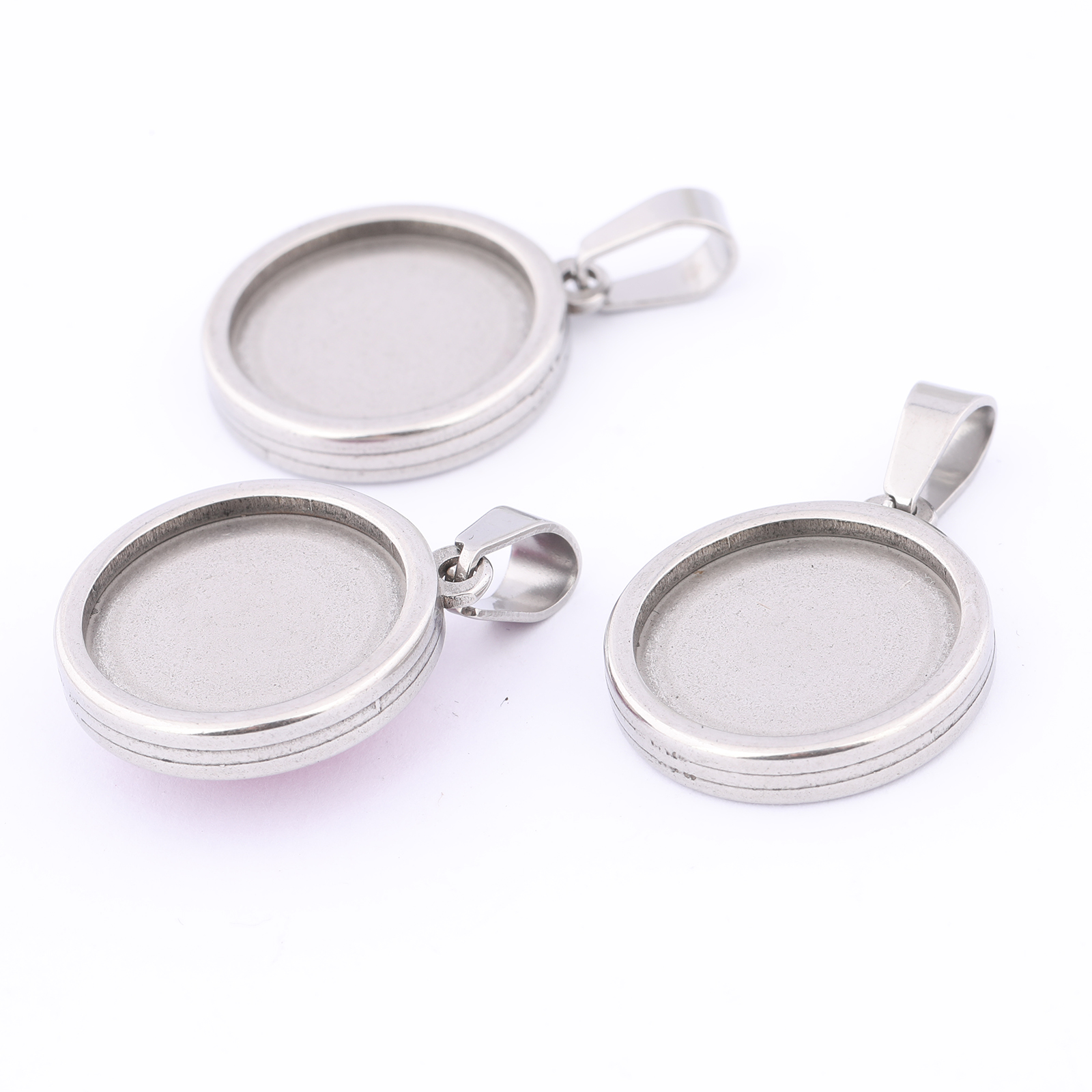 5pcs Stainless Steel Gold Plat – обзор и цена Bezels Set Pendant