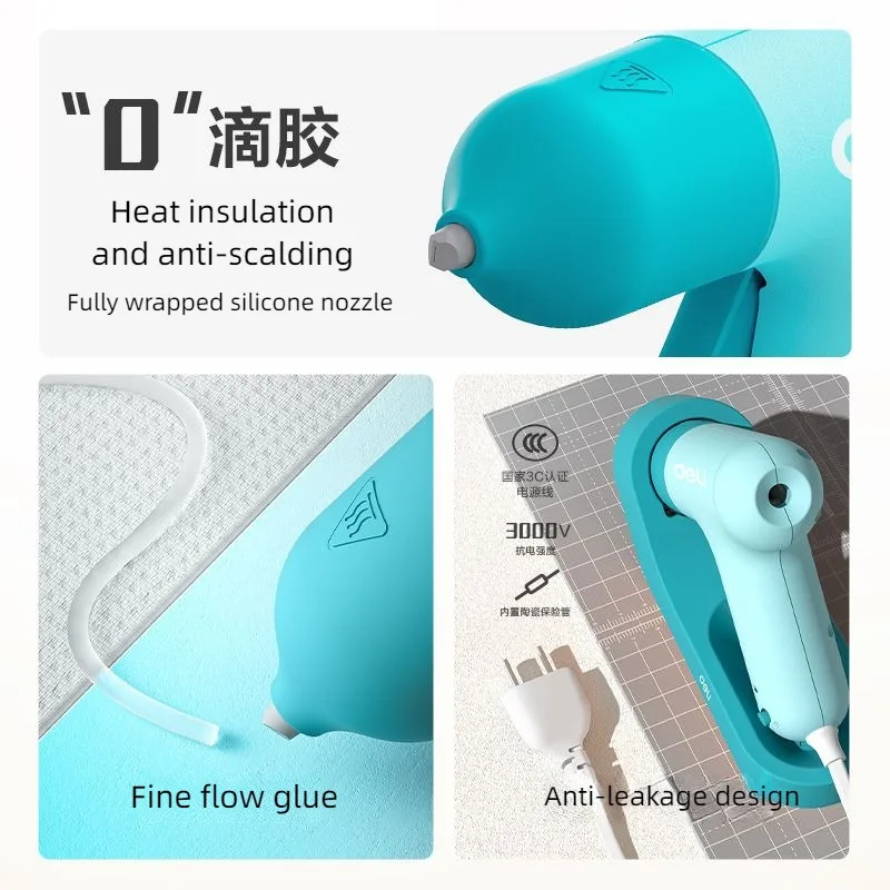 Deli Hot Melt Glue Gun With 7M – обзор и цена Heat Gun Small