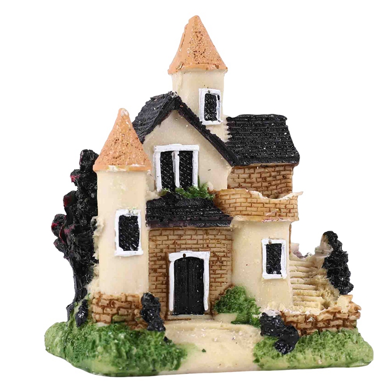 Cute Mini Resin House Miniatur – обзор и цена Resin Crafts