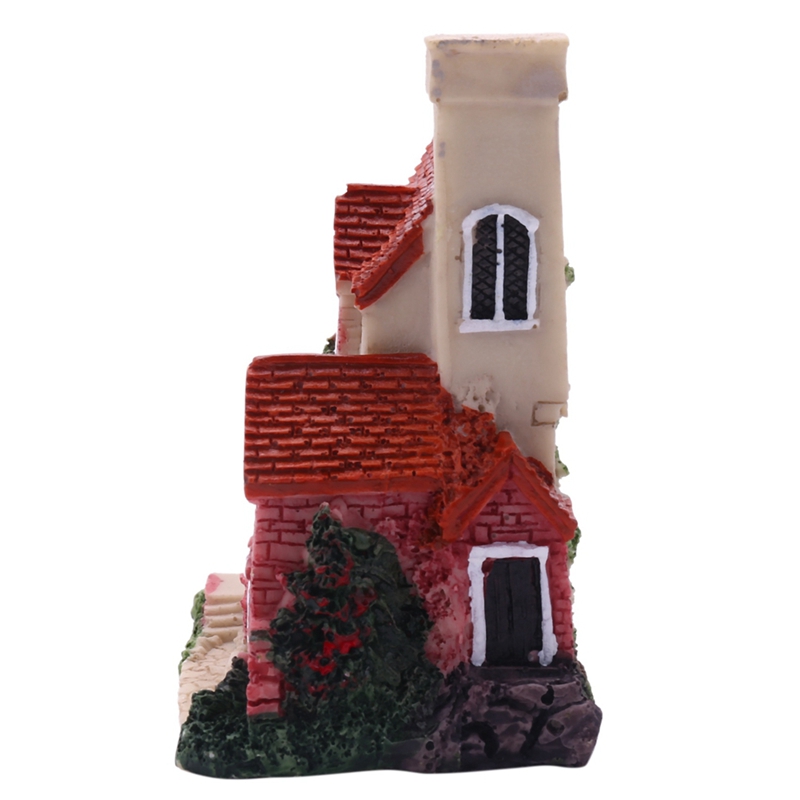 Cute Mini Resin House Miniatur – обзор и цена Resin Crafts