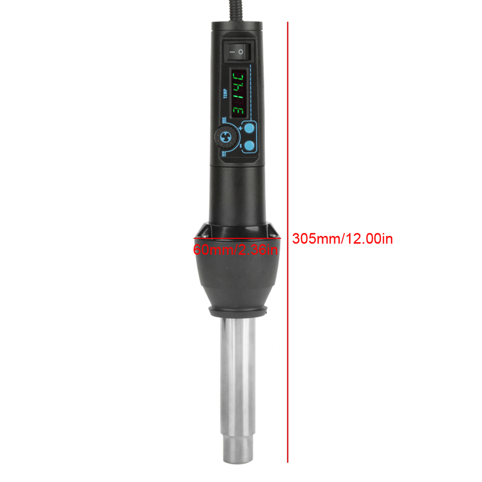 8858‑I / 650W LED Digital Disp – обзор и цена Heat Gun Small