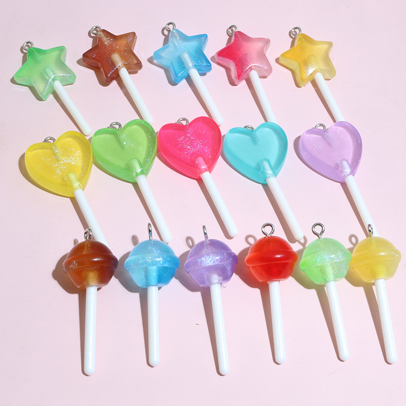 10pcs Mixed Colors Resin Cute  – обзор и цена Resin Craft Projects