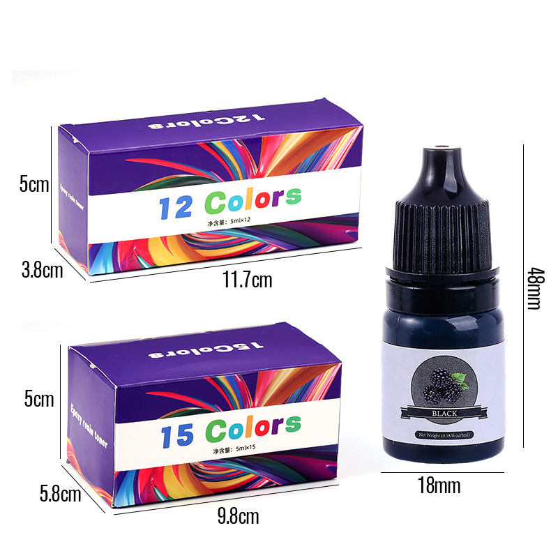 Epoxy Resin Color Pigment 24 V – обзор и цена Epoxy Uv Resin Kit