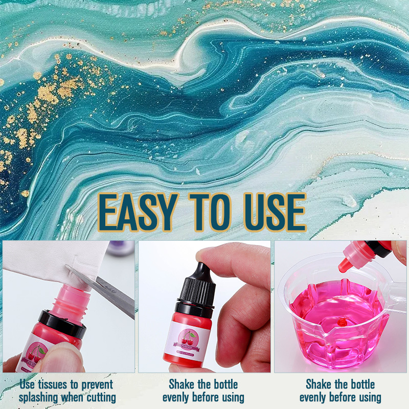 Epoxy Resin Color Pigment 24 V – обзор и цена Epoxy Uv Resin Kit