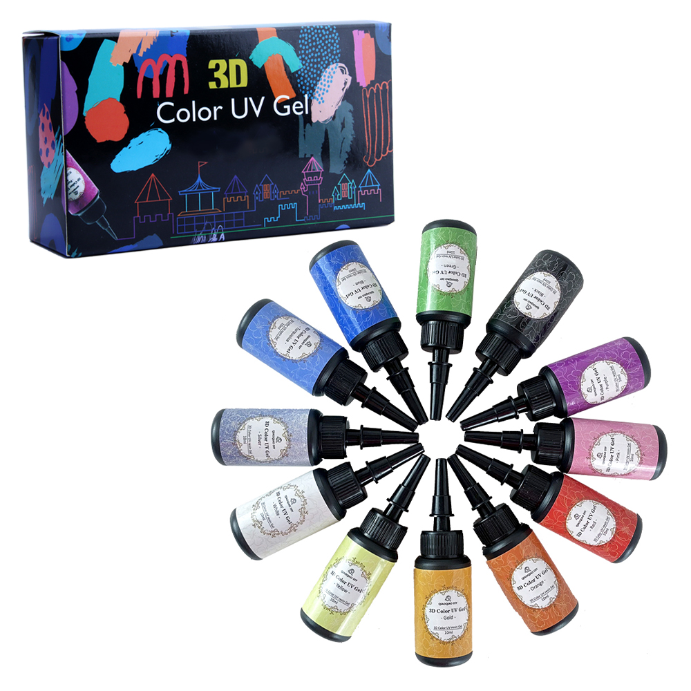 12 Colors UV Epoxy Resin, 3D C – обзор и цена Epoxy Uv Resin Kit