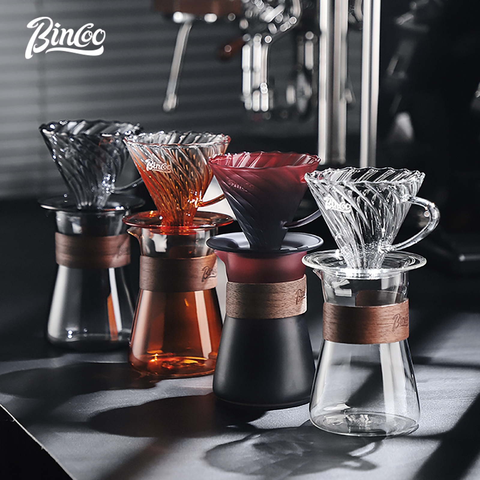 Bincoo Pour Over Coffee Maker  – обзор и цена Mixing Cup Silicone