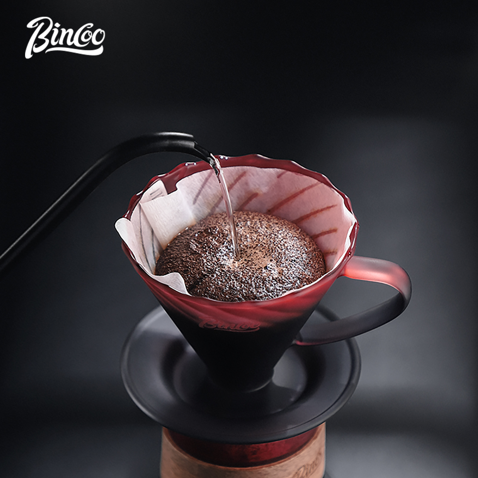 Bincoo Pour Over Coffee Maker  – обзор и цена Mixing Cup Silicone