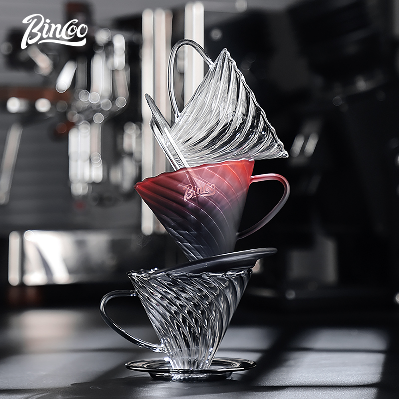 Bincoo Pour Over Coffee Maker  – обзор и цена Mixing Cup Silicone