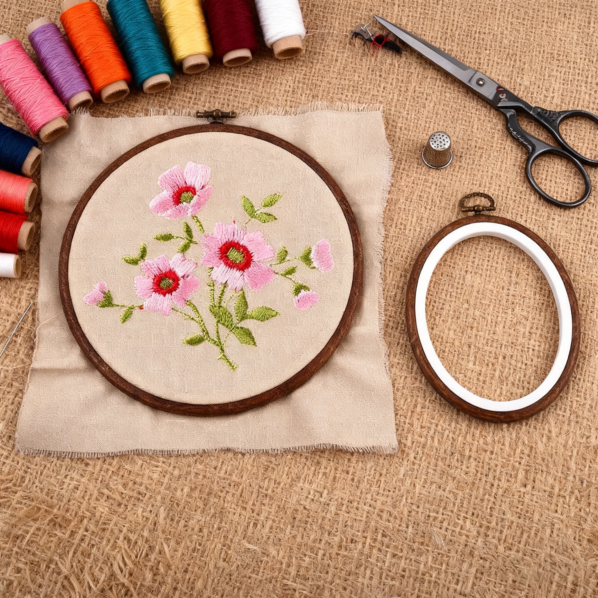10PCS Sewing Tool Round Oval I – обзор и цена Wood Ring Blank