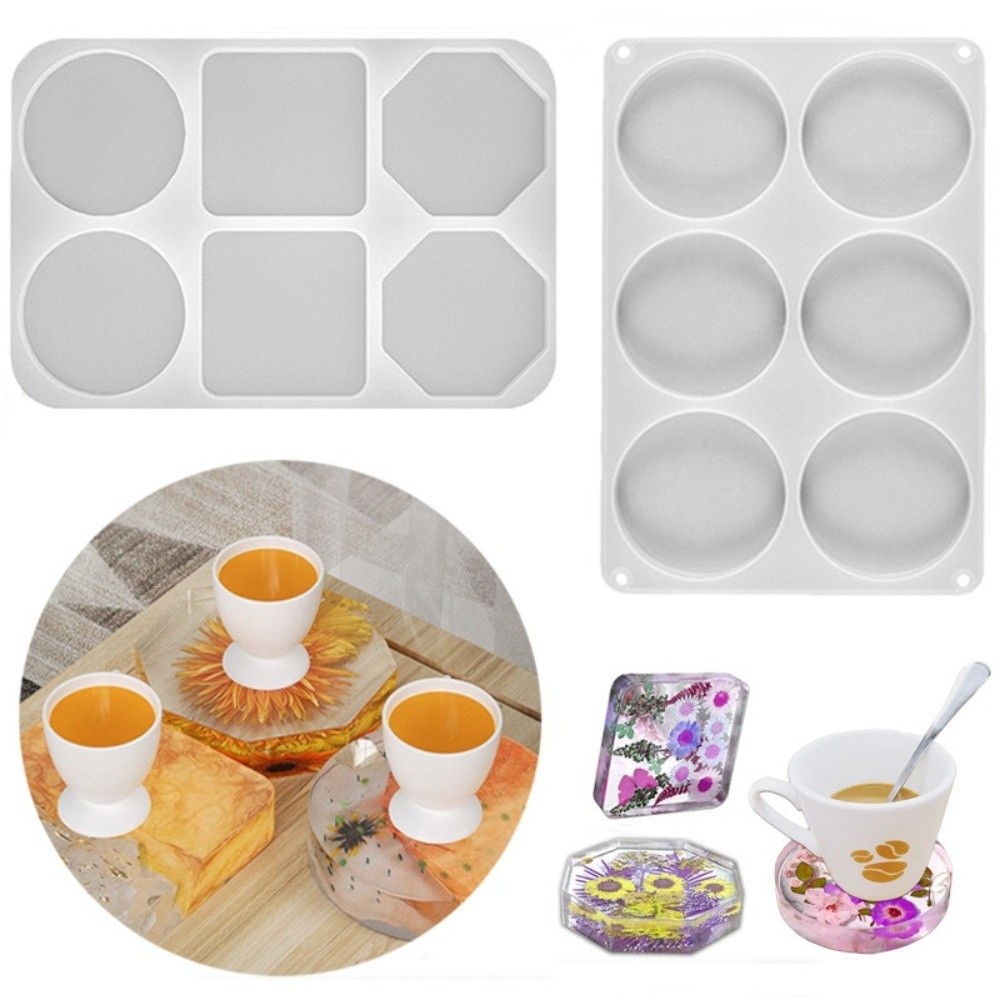 Creative Coasters Silicone Mol – обзор и цена Coaster Mold Round