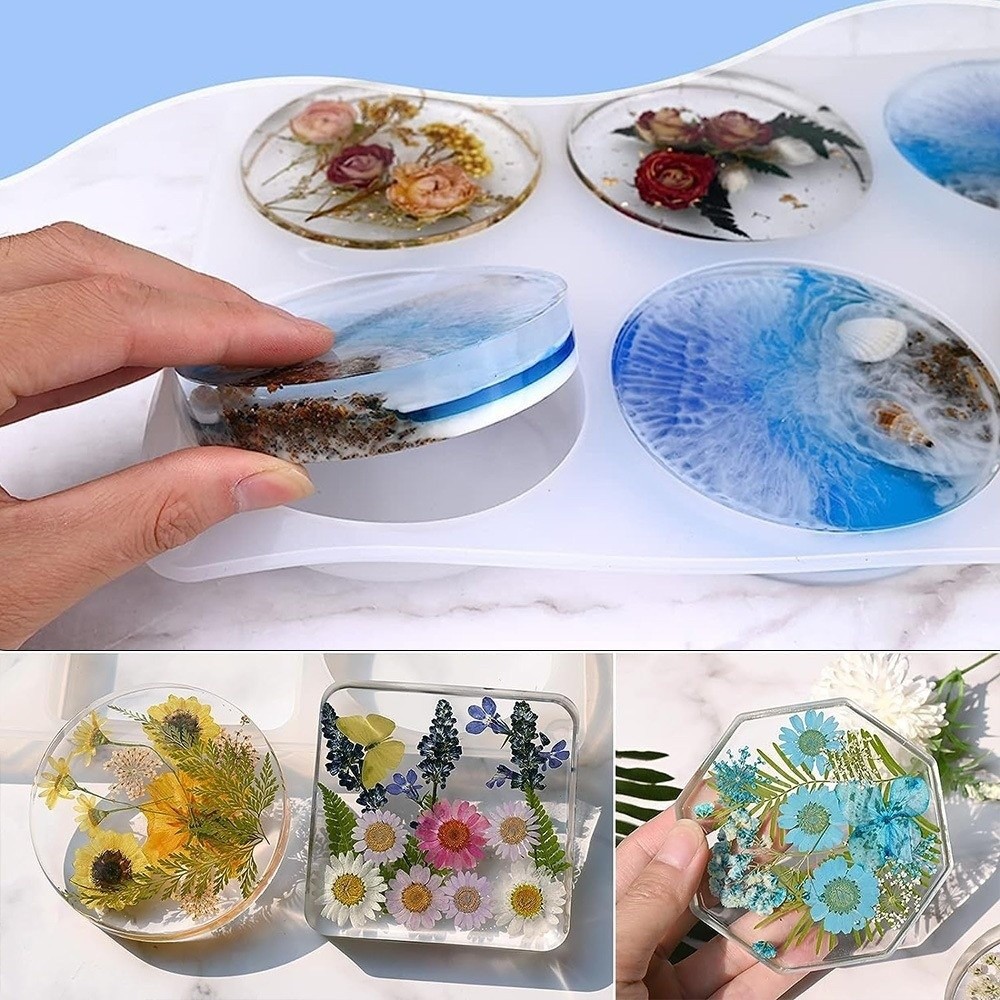 Creative Coasters Silicone Mol – обзор и цена Coaster Mold Round
