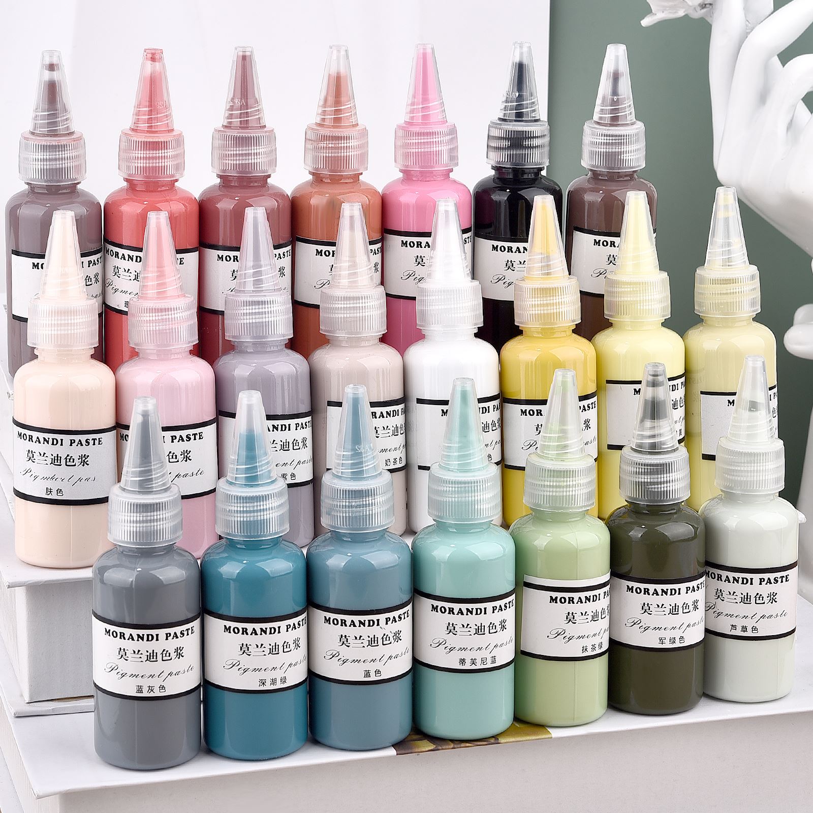 Morandi Colors Liquid Resin Pi – обзор и цена Resin Pigment Set