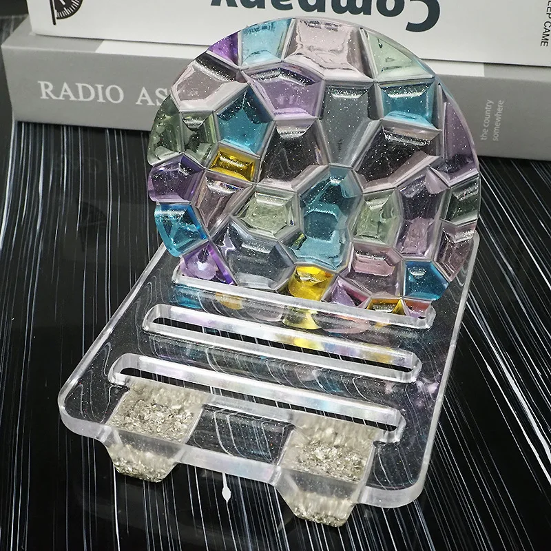 DIY Crystal Epoxy Mold Wave Di – обзор и цена Coaster Mold Round
