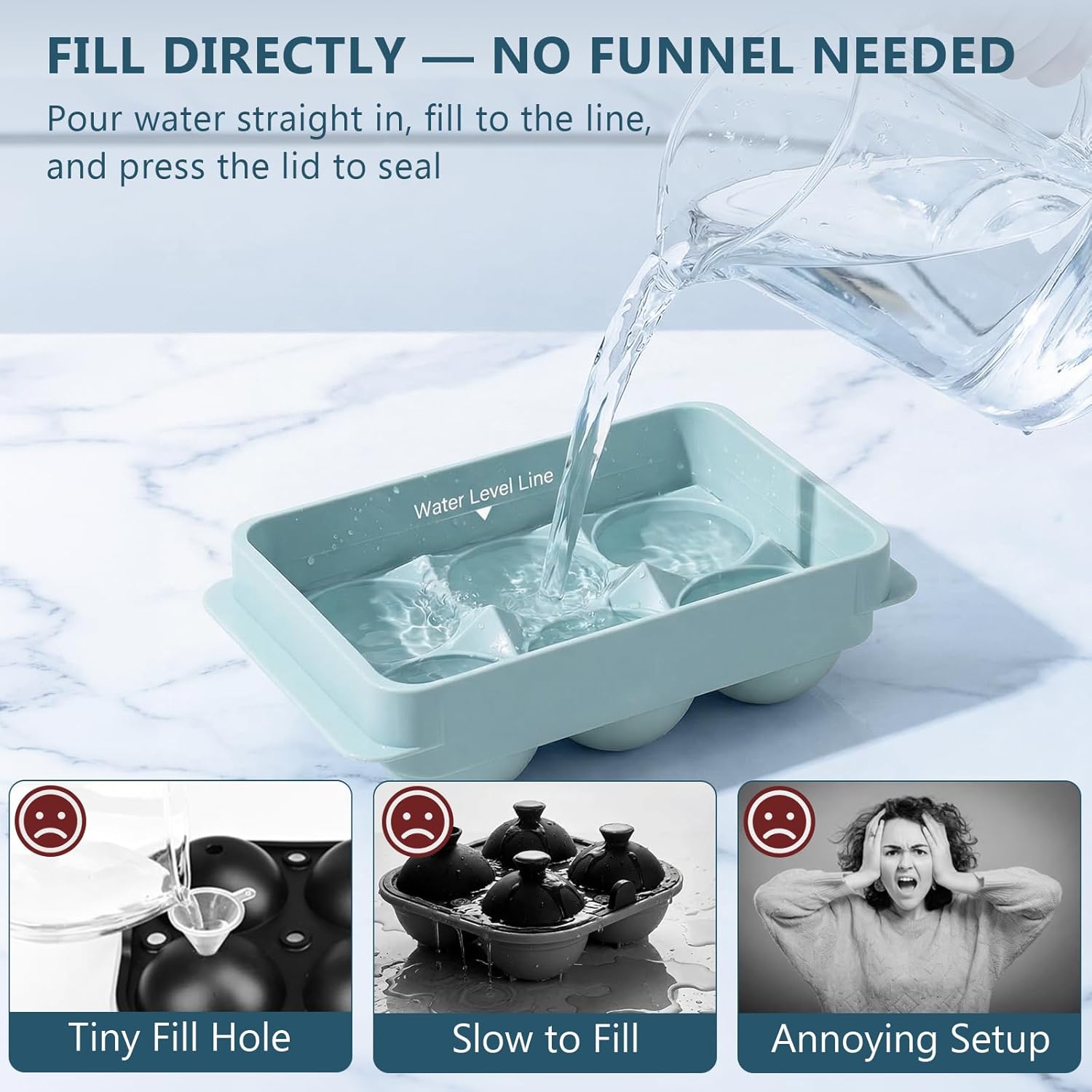 Large Round Ice Cube Trays for – обзор и цена Coaster Mold Round