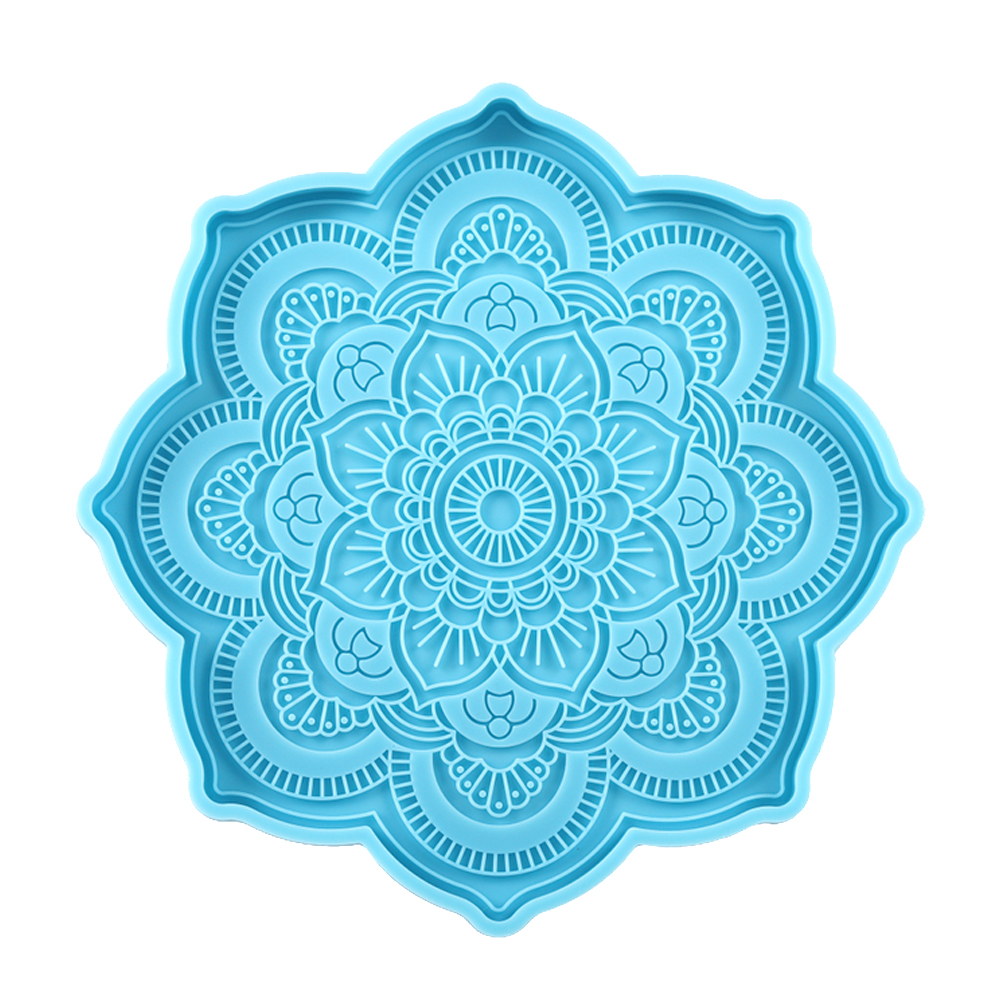 Mandala Coaster Silicone Mold  – обзор и цена Coaster Mold Round
