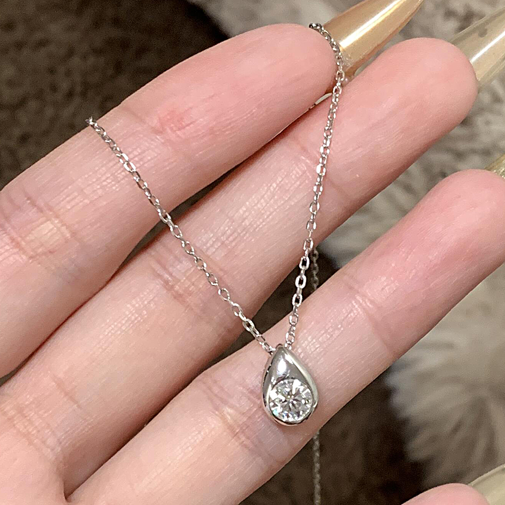0.3/0.5CT Solitaire Diamond Mo – обзор и цена Bezels Set Pendant