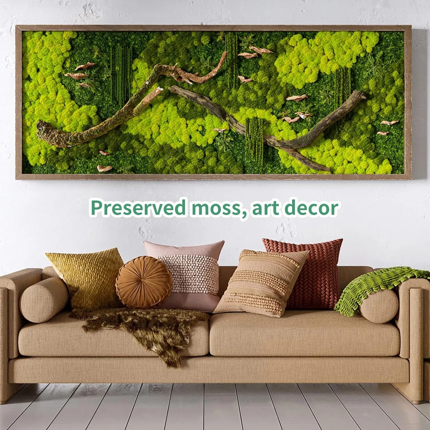 Artificial Green Plants Eterna – обзор и цена Terrarium Moss Art