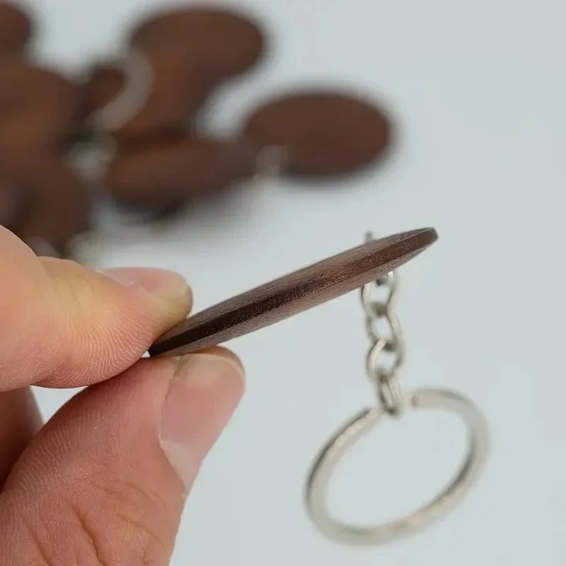 10Pcs Wooden Keychains Vintage – обзор и цена Wood Ring Blank