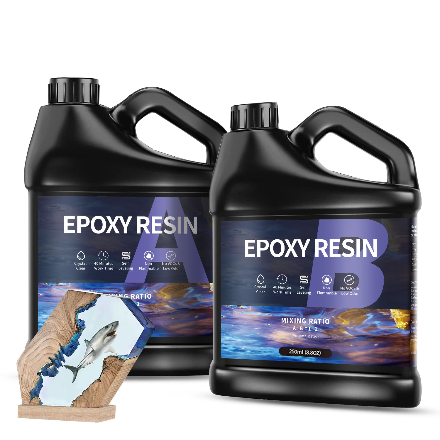 500g/1000g  AB Epoxy Resin Glu – обзор и цена Epoxy Uv Resin Kit