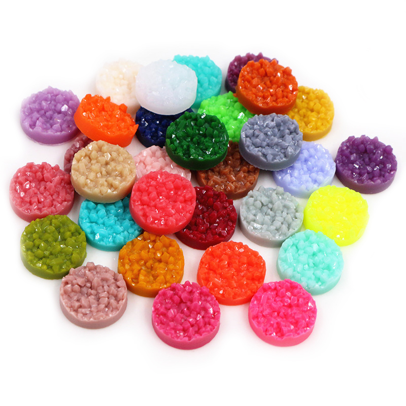 40pcs Resin Druzy Cabochons Do – обзор и цена Resin Craft Projects