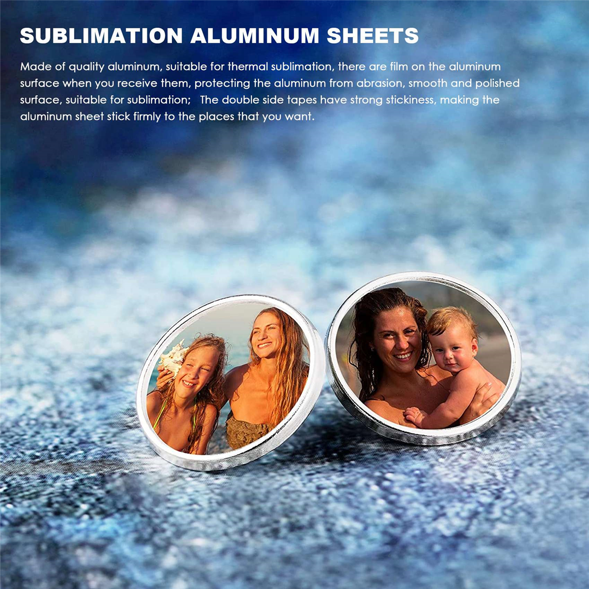 ABLG Sublimation Blank Aluminu – обзор и цена Bezels Set Pendant