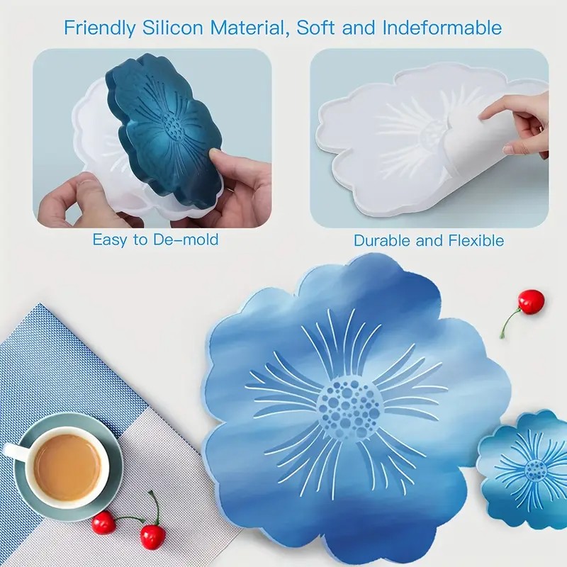 DIY Sakura Shaped Resin Mold - – обзор и цена Geode Mold Silicone