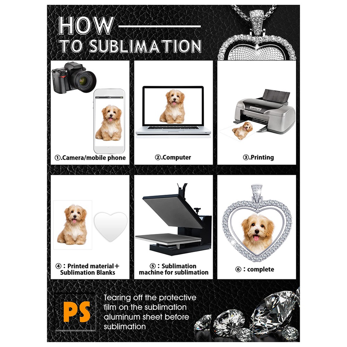 24Pcs Sublimation Rhinestone T – обзор и цена Bezels Set Pendant