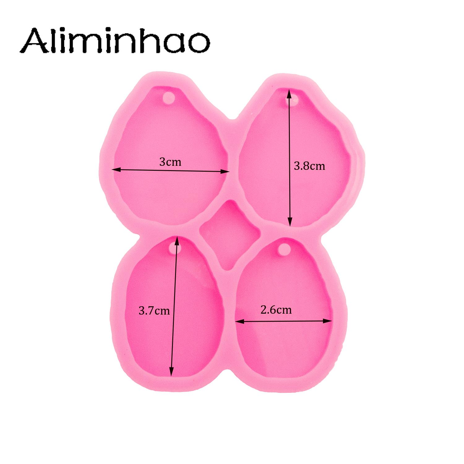 DY1085 Shiny Geodes Molds with – обзор и цена Geode Mold Silicone