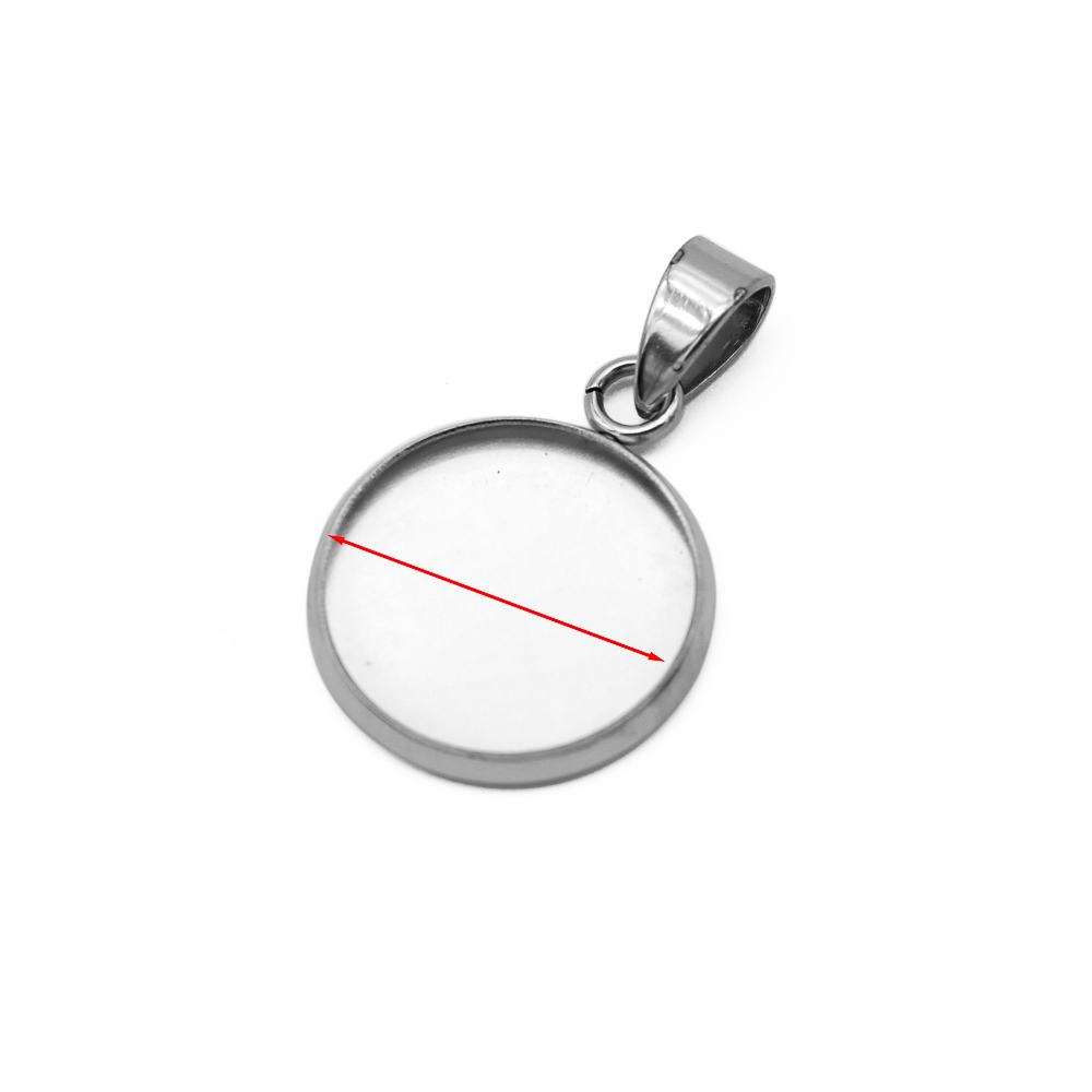 10pcs 316 Stainless Steel 6~20 – обзор и цена Bezels Set Pendant