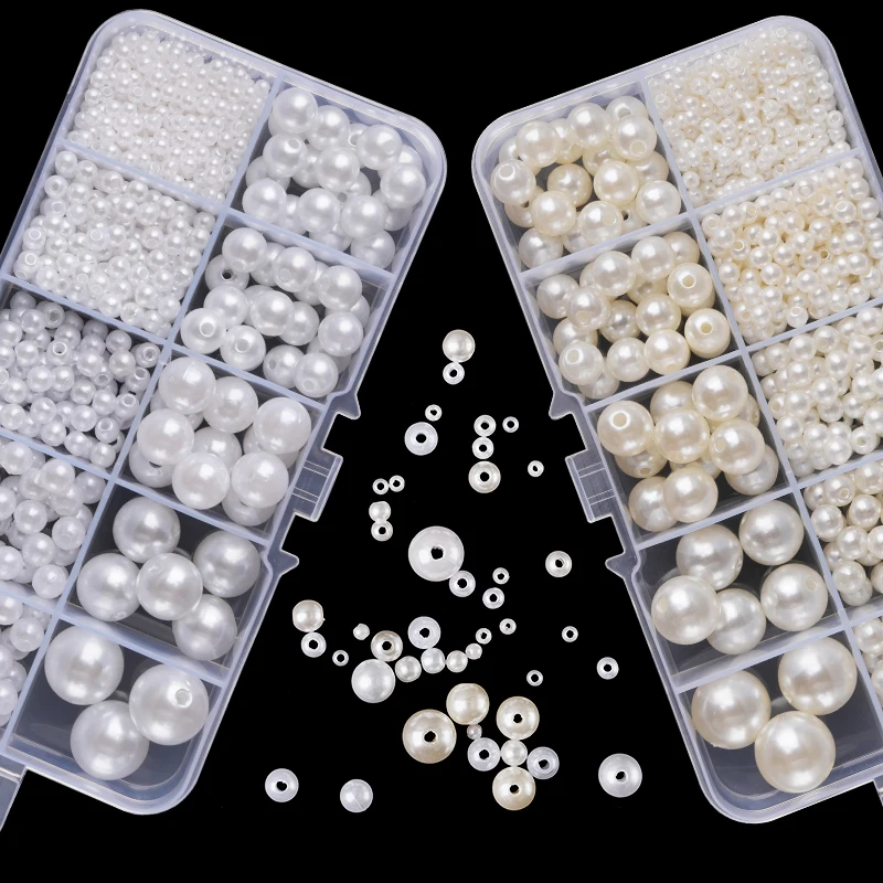 800pcs Artificial Faux Pearl R – обзор и цена Resin Crafts