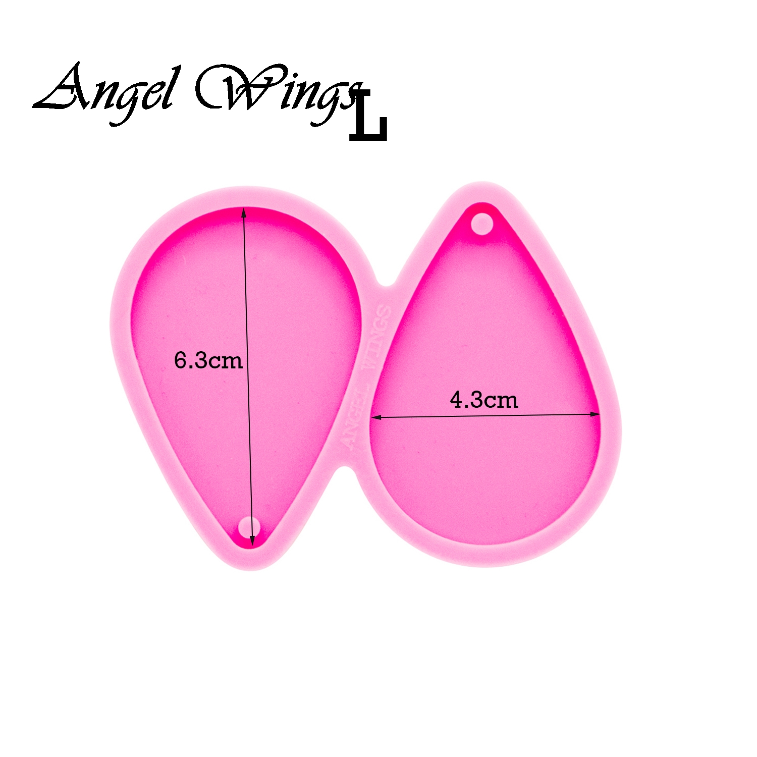 Shiny Tear Drop Hoop Earrings  – обзор и цена Geode Mold Silicone