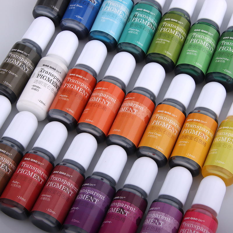 Resin Pigment Transparent Gems – обзор и цена Resin Pigment Set