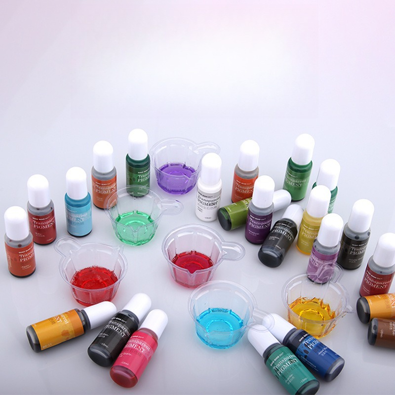 Resin Pigment Transparent Gems – обзор и цена Resin Pigment Set