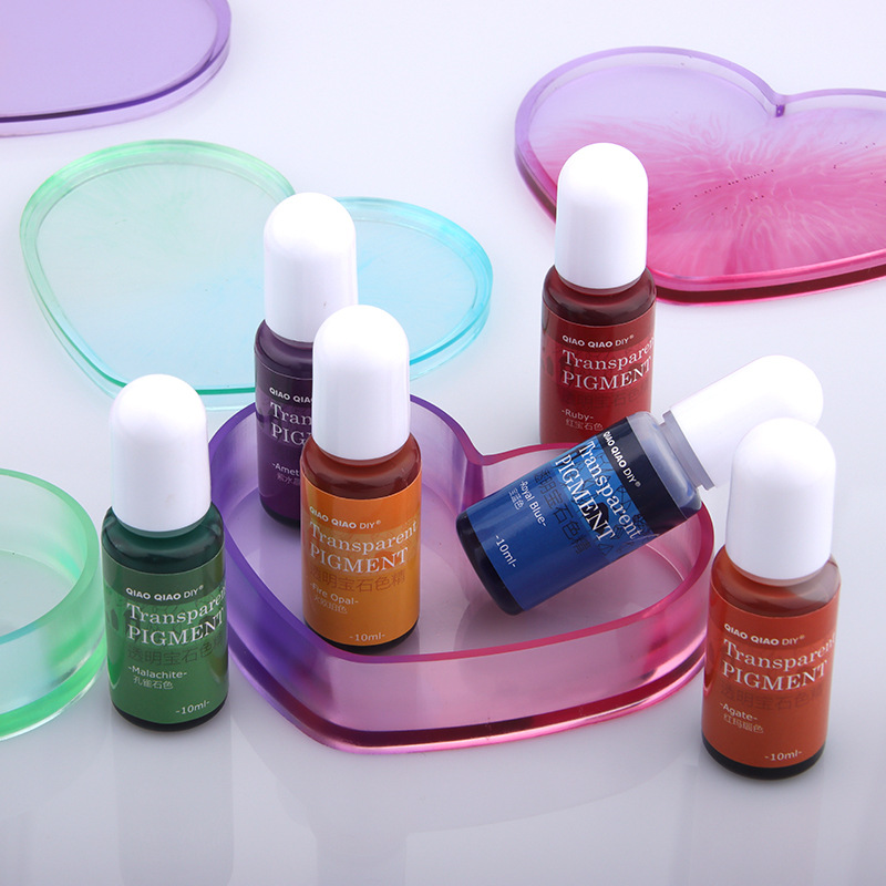 Resin Pigment Transparent Gems – обзор и цена Resin Pigment Set