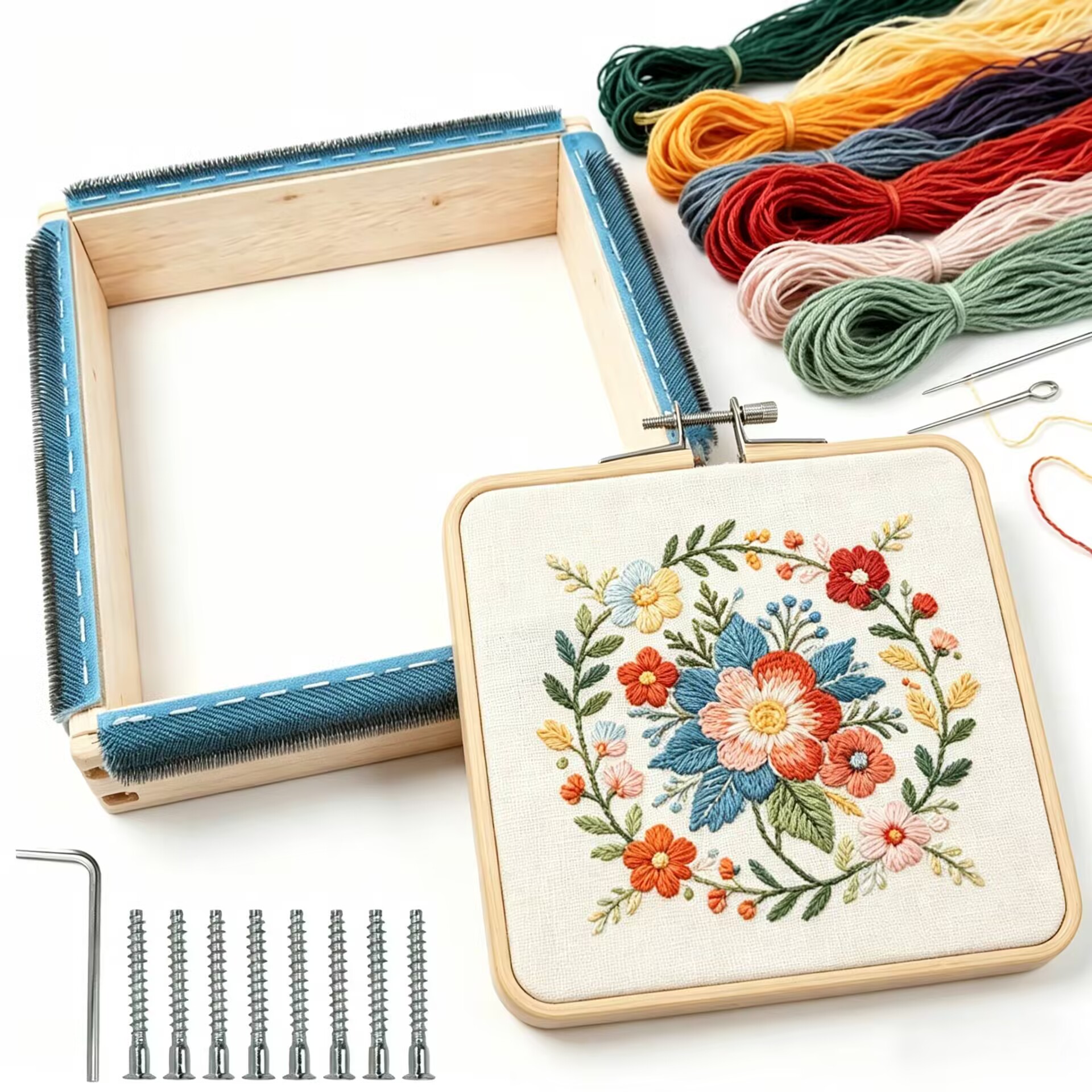 Punch Needle Frame Square Embr – обзор и цена Wood Ring Blank