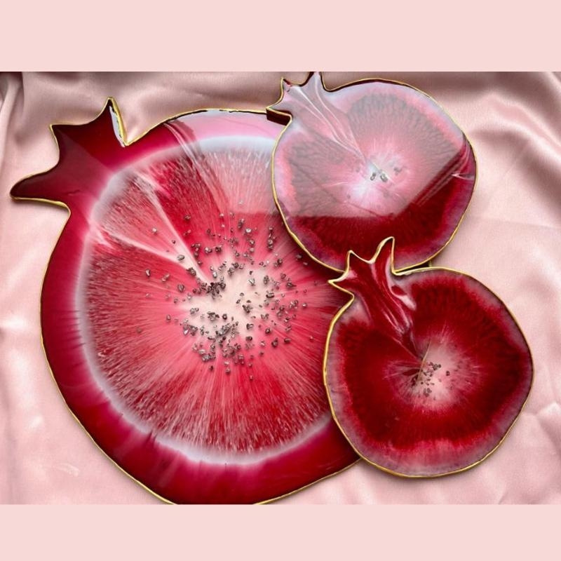 X6HE Pomegranate Geode Agate E – обзор и цена Geode Mold Silicone