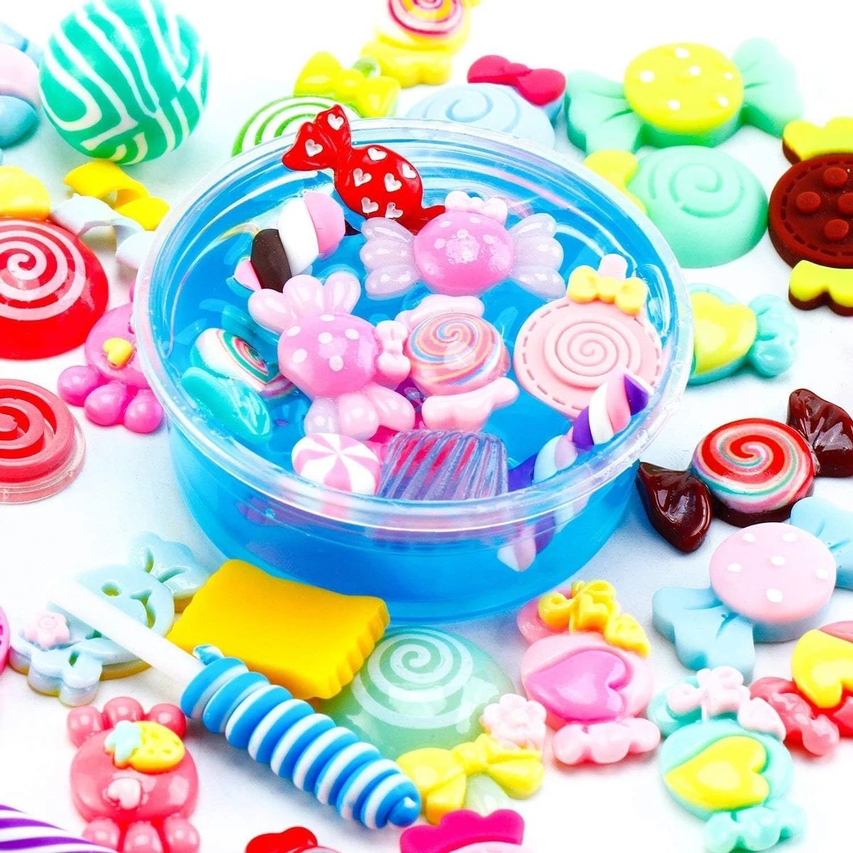 30pcs Random Candy Slime Charm – обзор и цена Resin Craft Material