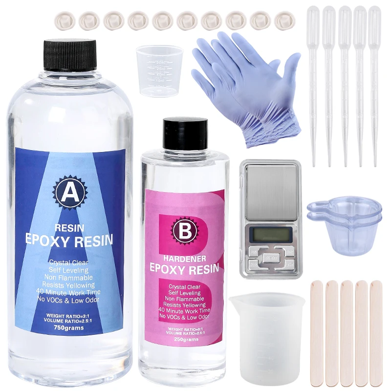 Epoxy Resin Kit Crystal Clear  – обзор и цена Mixing Cup Silicone