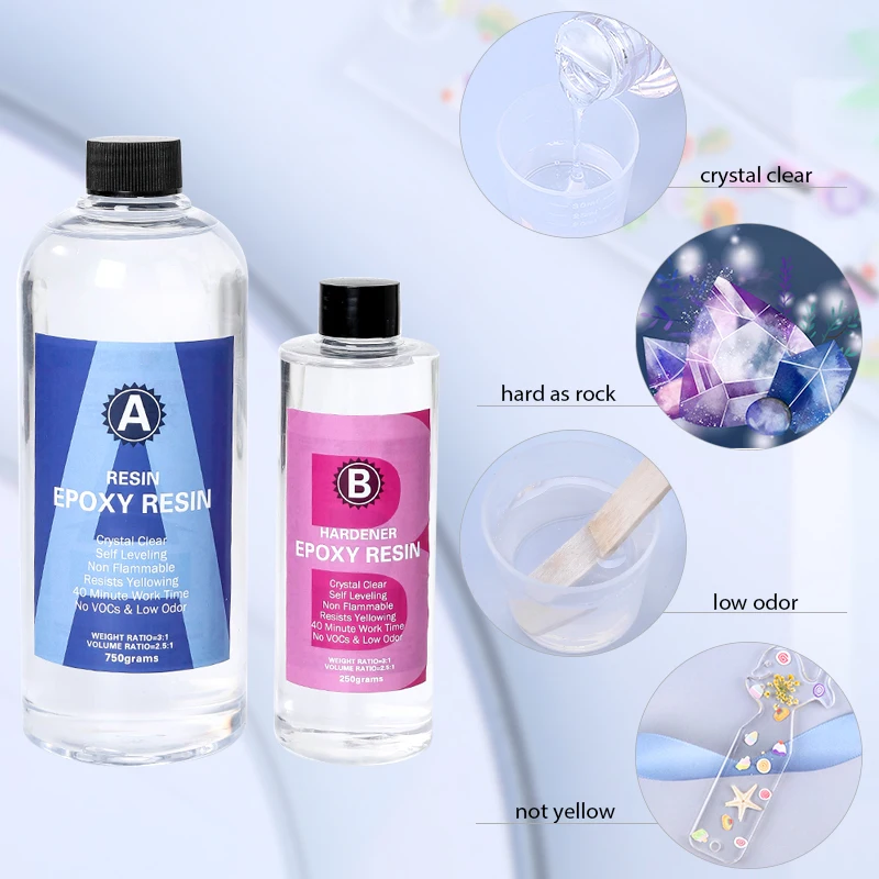 Epoxy Resin Kit Crystal Clear  – обзор и цена Mixing Cup Silicone