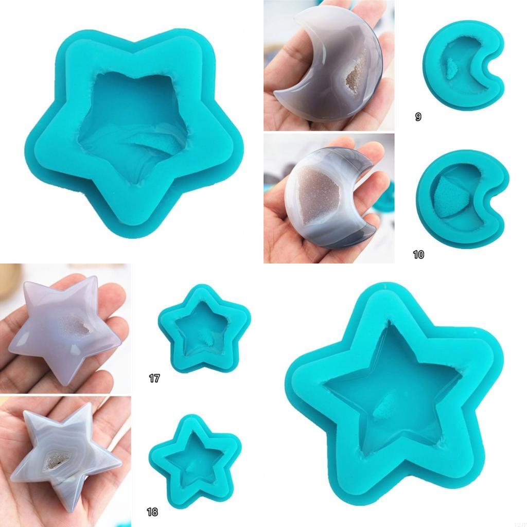 Creative Art Craft Resin Rock  – обзор и цена Geode Mold Silicone