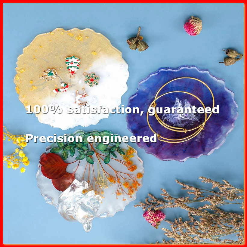 6 Pieces Resin Coaster Mold La – обзор и цена Geode Mold Silicone