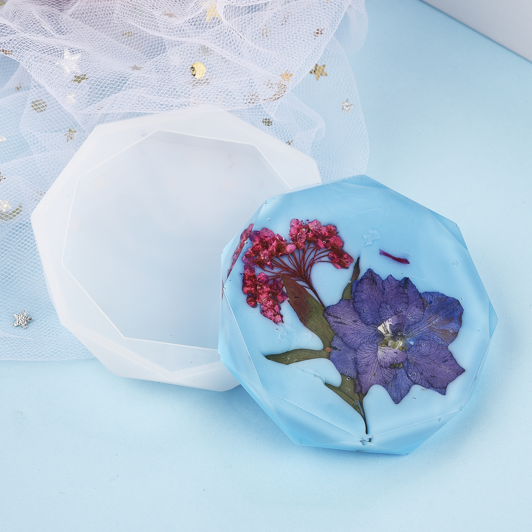 Resin Coaster Silicone Mold Ca – обзор и цена Coaster Mold Round