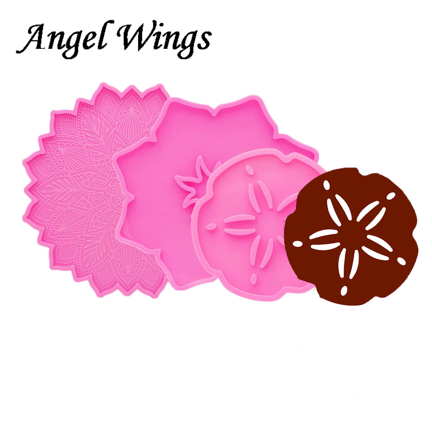 Flower Coaster Silicone Molds  – обзор и цена Geode Mold Silicone