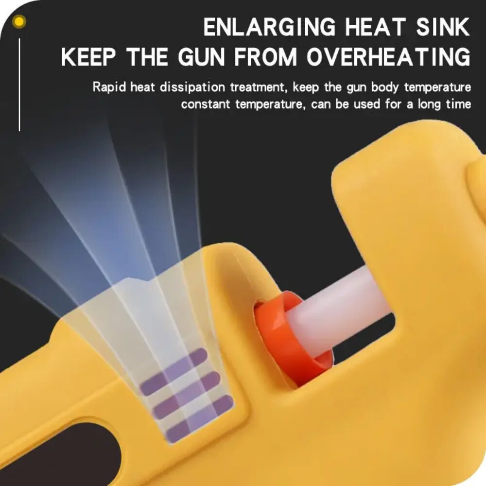 Hot Glue Gun Kit 20W Mini DIY  – обзор и цена Heat Gun Small