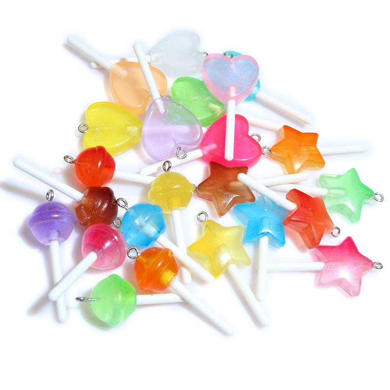 10pcs Resin Pendants Shiny Rou – обзор и цена Resin Craft Projects